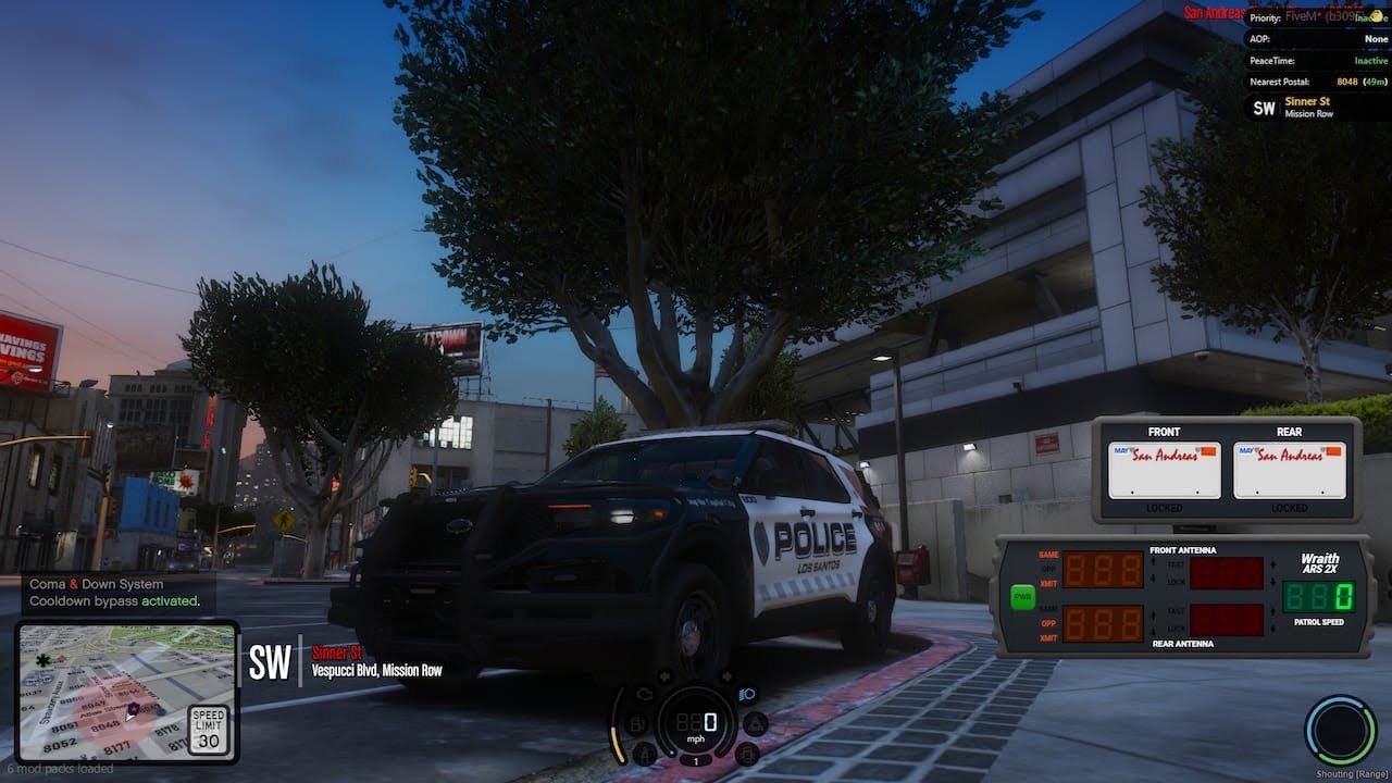 LSPD Patrol in five pd