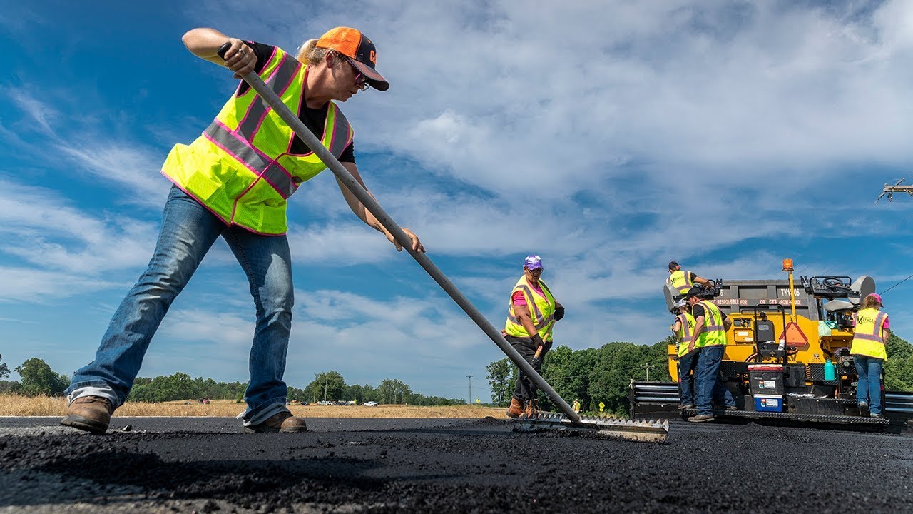 All-Female Paving Crew Crushes Stereotypes