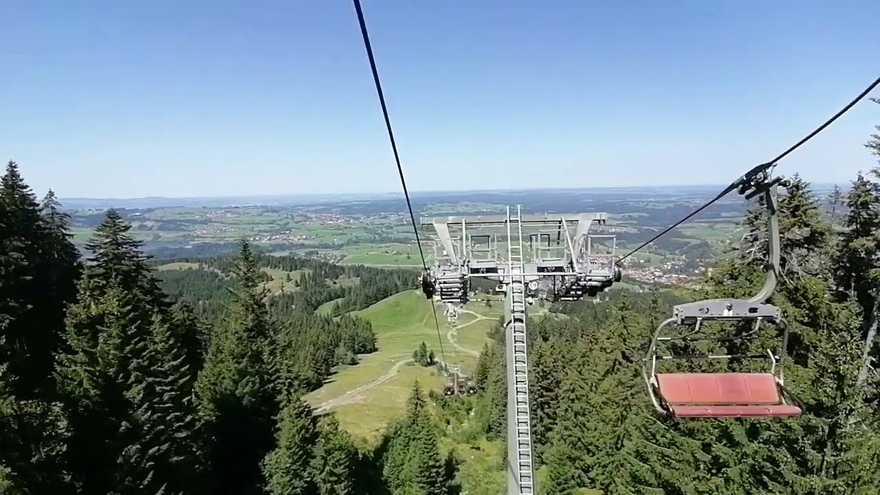 Alpspitzbahn Nesselwang, Sommer, Bayern, Deutschland, Germany