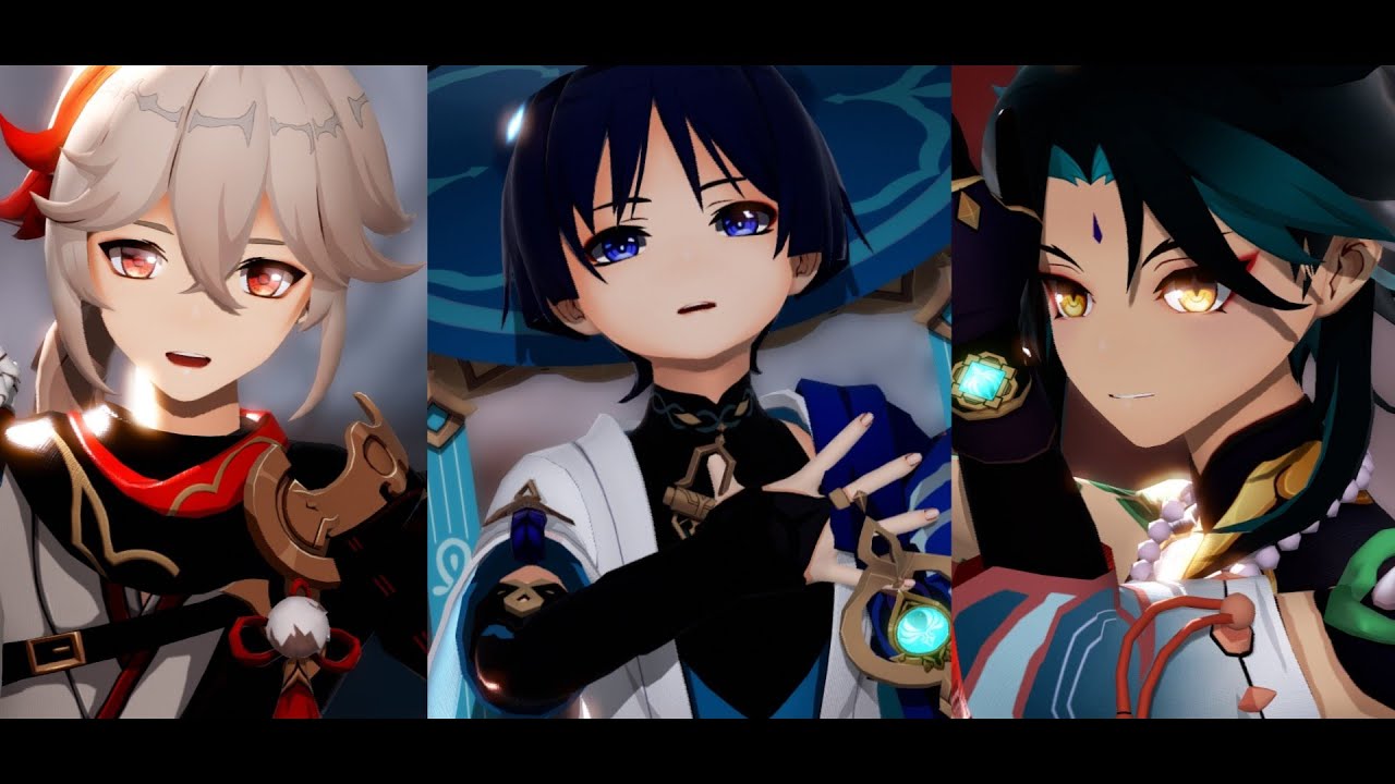【放浪者 / 魈 / 万葉】ライアーダンス 【原神MMD / Genshin impact】
