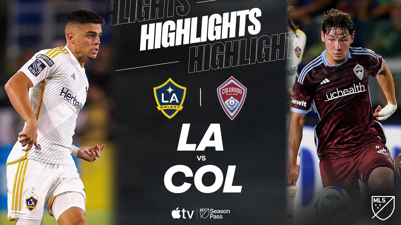 LA Galaxy vs. Colorado Rapids | Full Match Highlights