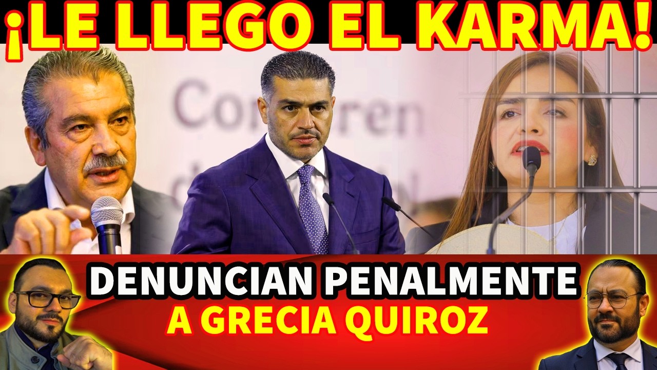 ¡Denuncian Penalmente a Grecia quiroz!