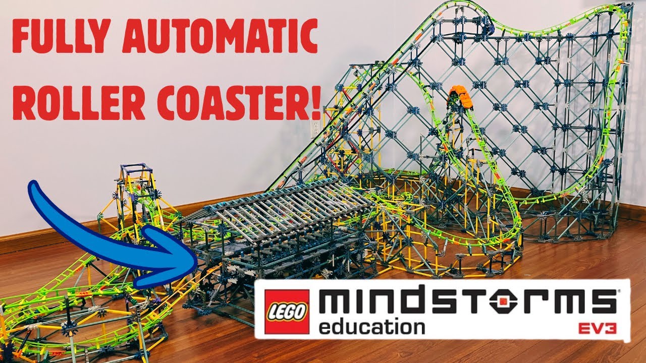 Using LEGO Mindstorms To Control My Roller Coasters!