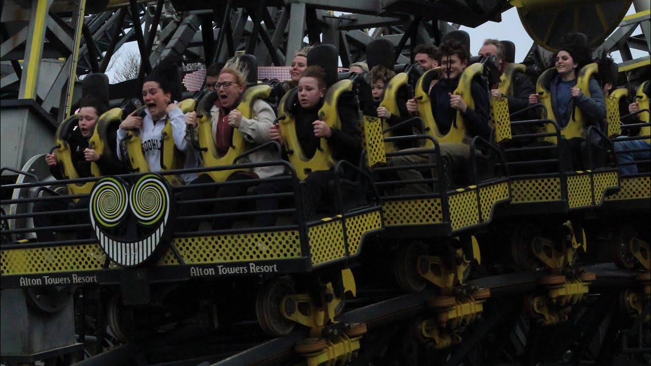 ALTON TOWERS BLUE LIGHT DAY VLOG 🎢🎢