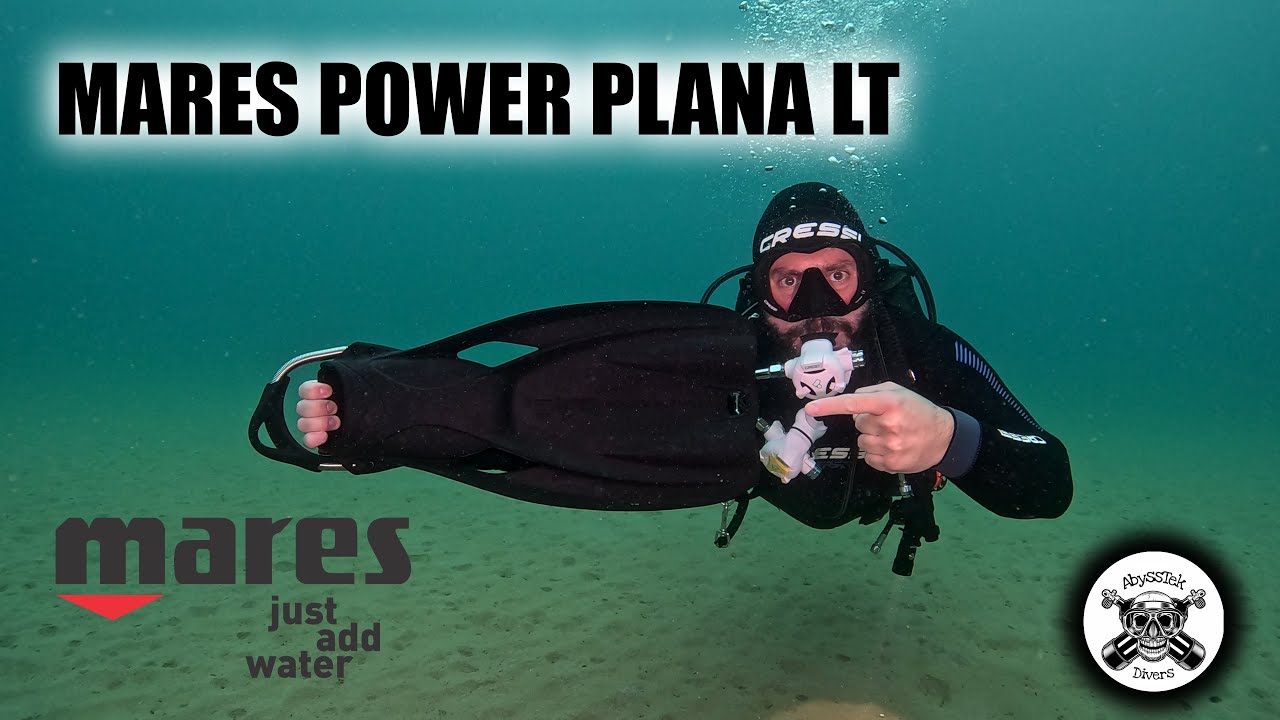 MARES POWER PLANA LT UNDERWATER TEST