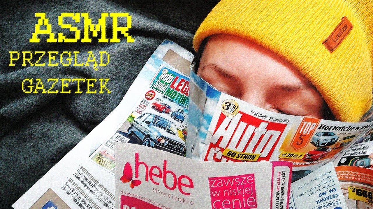 ASMR [po polsku] Przegląd gazetek Auto Świat, Hebe, Super Pharm, Obi. Polish Whisper