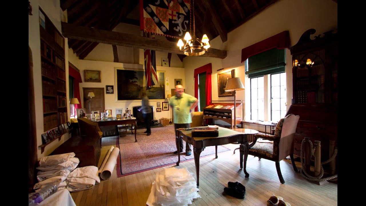 Waking the study at Chartwell