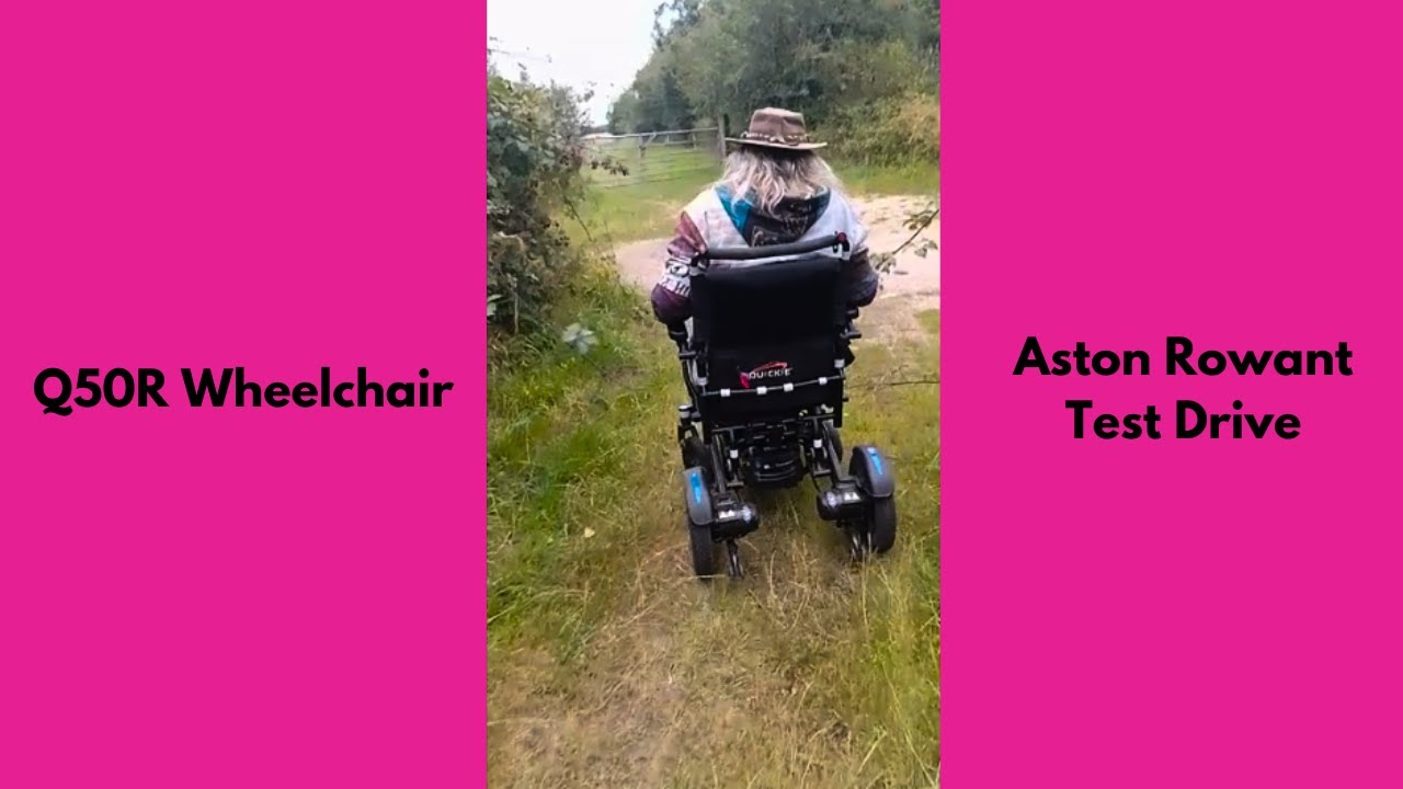 Q50R Motorised Wheelchair Test Drive at Aston Rowant Nature Reserve