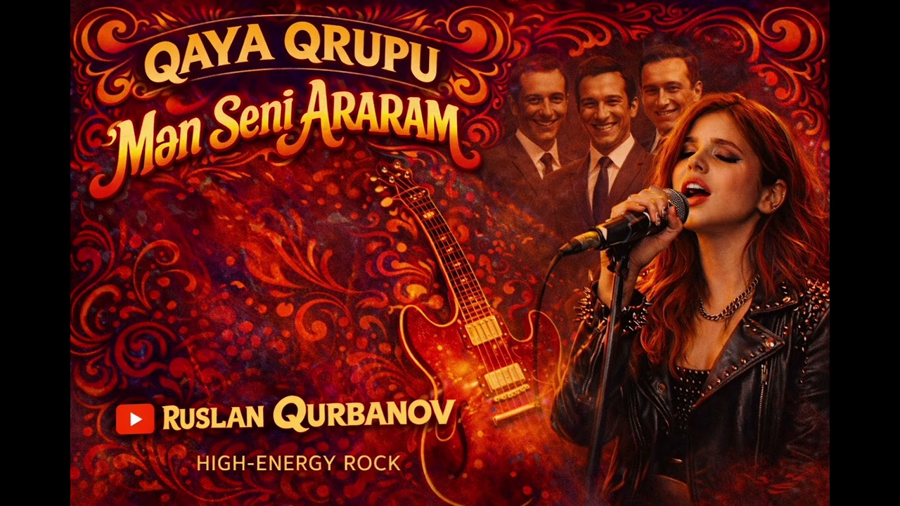 Qaya Qrupu- Mən Səni Araram 2026 cover.Ruslan Qurbanov High Energy Rock