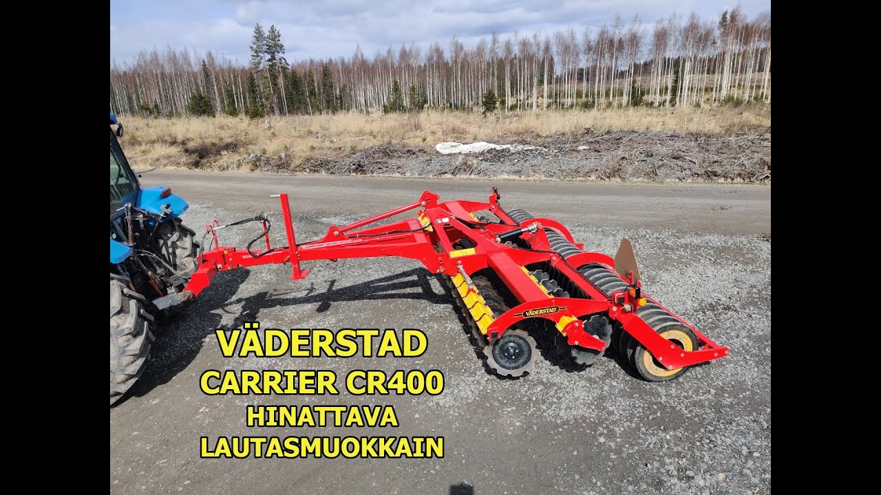 Väderstad Carrier CR400 - hinattava lautasmuokkain