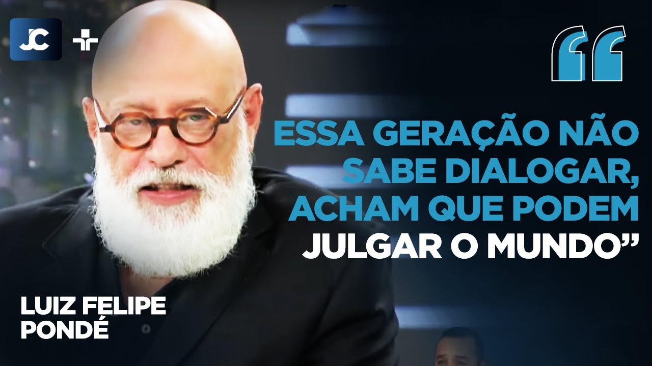 Luiz Felipe Pondé analisa GERAÇÃO Z no trabalho: 
