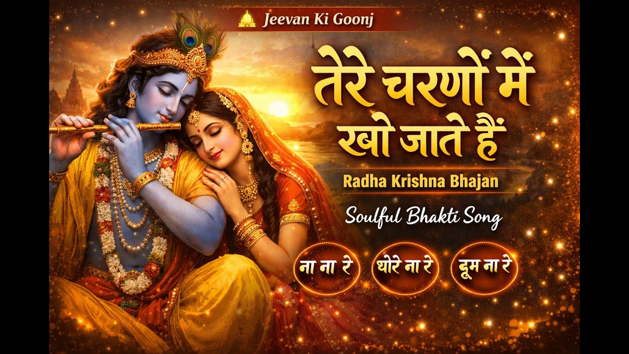 Krishna Bhajan 2026 | Tere Charno Mein Kho Jaate Hain | Soulful Radhe Shyam Song