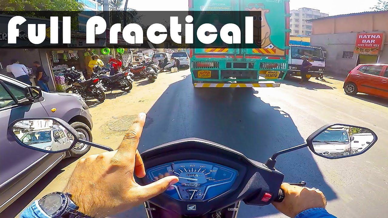 Traffic Me Scooty Kaise Chalaye | How to Ride Scooty in Traffic | Praks Bikers Guide Scooty