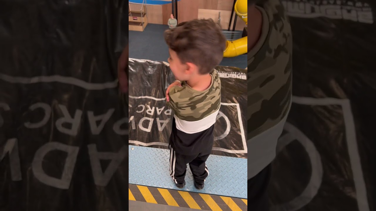 Luca Big Jump @ Zip world Conwy #bigjump #bigjumps #jump #jumppark #zipworld #bigfall