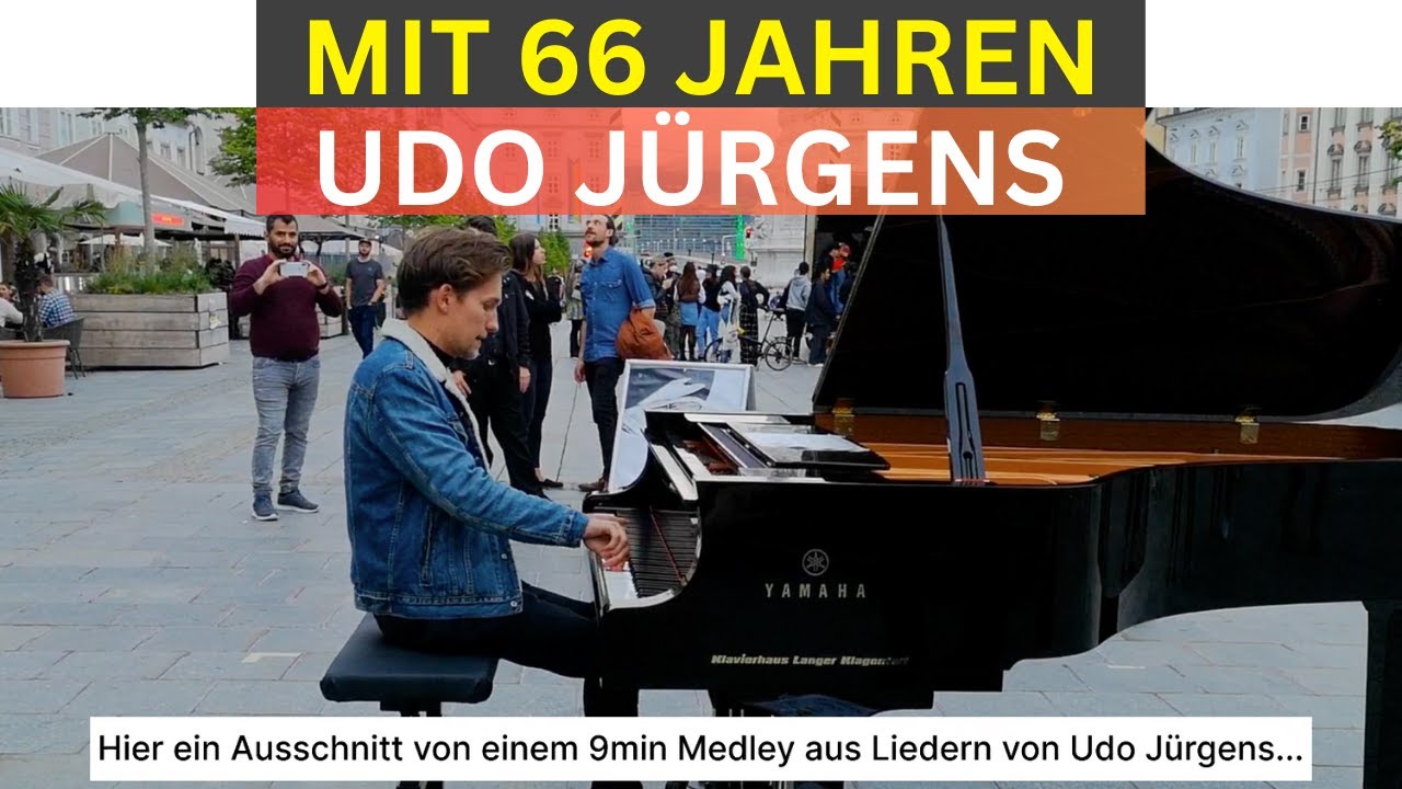 Udo Jürgens - Mit 66 Jahren (Open Piano Cover von Simon Stadler)