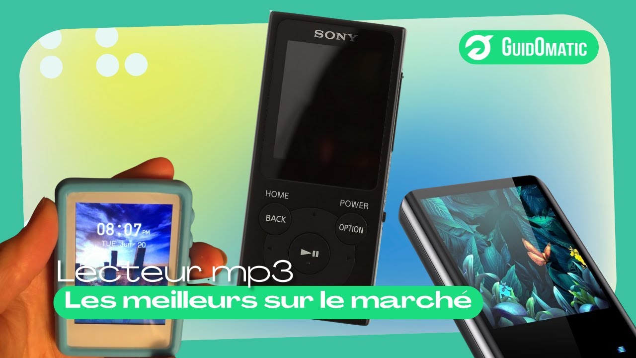 LECTEUR MP3 (NOUVEAUTÉS) - Comparatif & Guide d'achat 2024! [TOP 3]