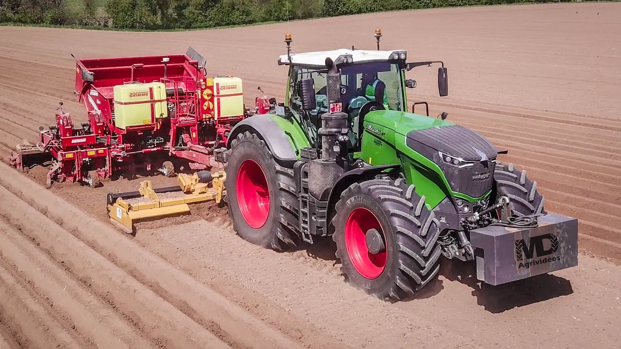 Fendt 1050 🇧🇪 Plantations 2021 🍟 Ropagri SPRL