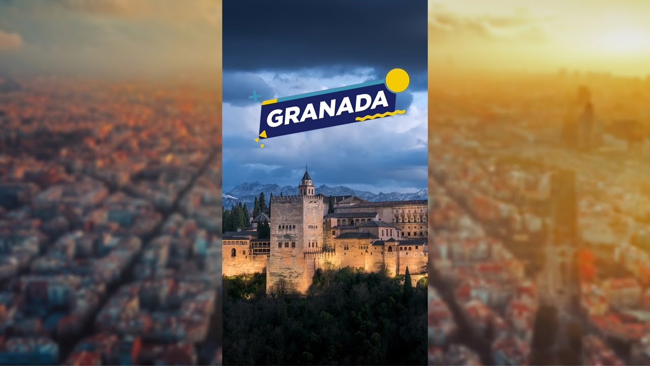 Granada | Spain | #reels #spain #barcelona #drone #cinematic #trending #reels #granada #hd
