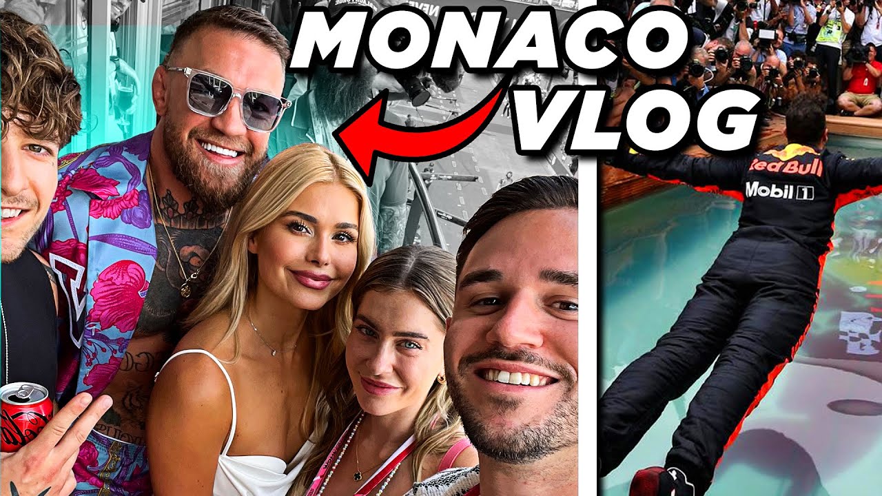 F1 in Monaco mit McGregor, @PamelaRf1, @MrsBella, Kevin Volland uvm.