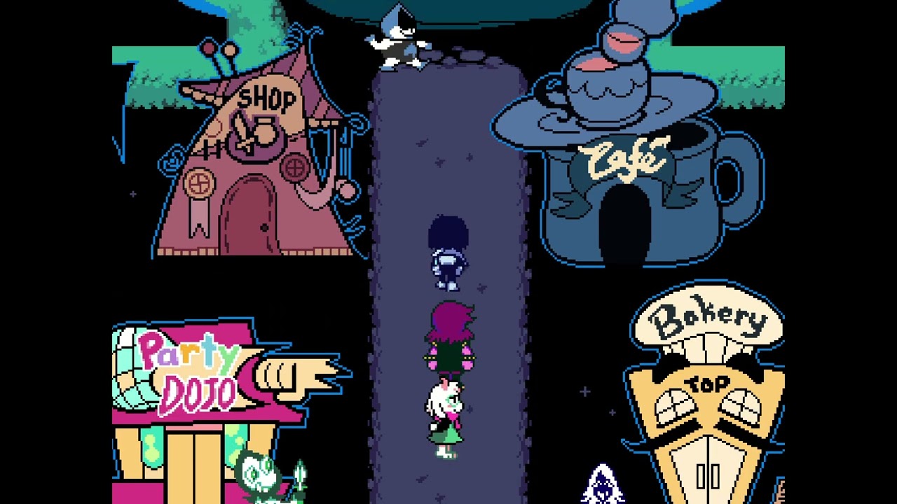 Deltarune chapter 2 full playthrough no commentary