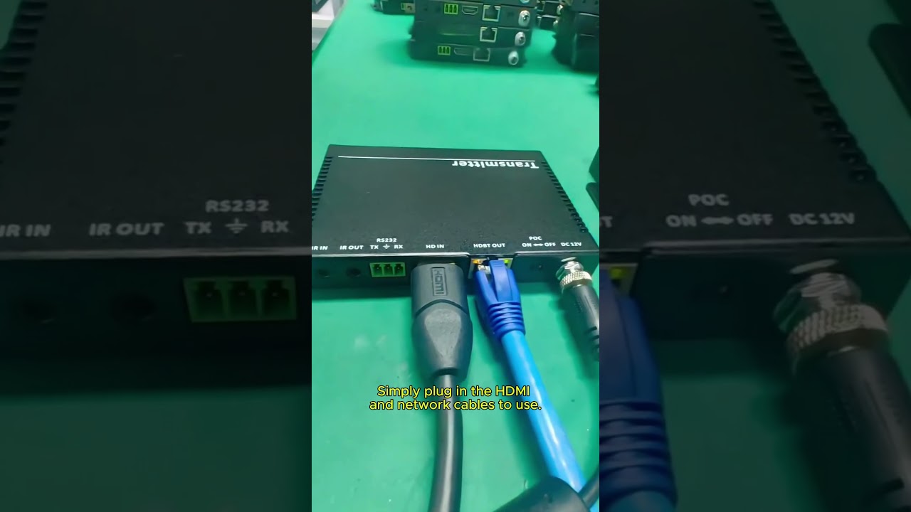 HDMI extender &mdash; 70m transmission with uncompressed 4K video