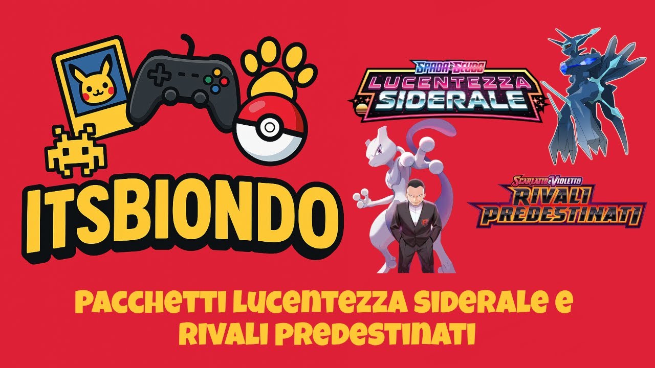 APRO DEI PACCHETTI DI LUCENTEZZA SIDERALE E RIVALI PREDESTINATI! - LUCENTEZZA ANCORA AL TOP??!!