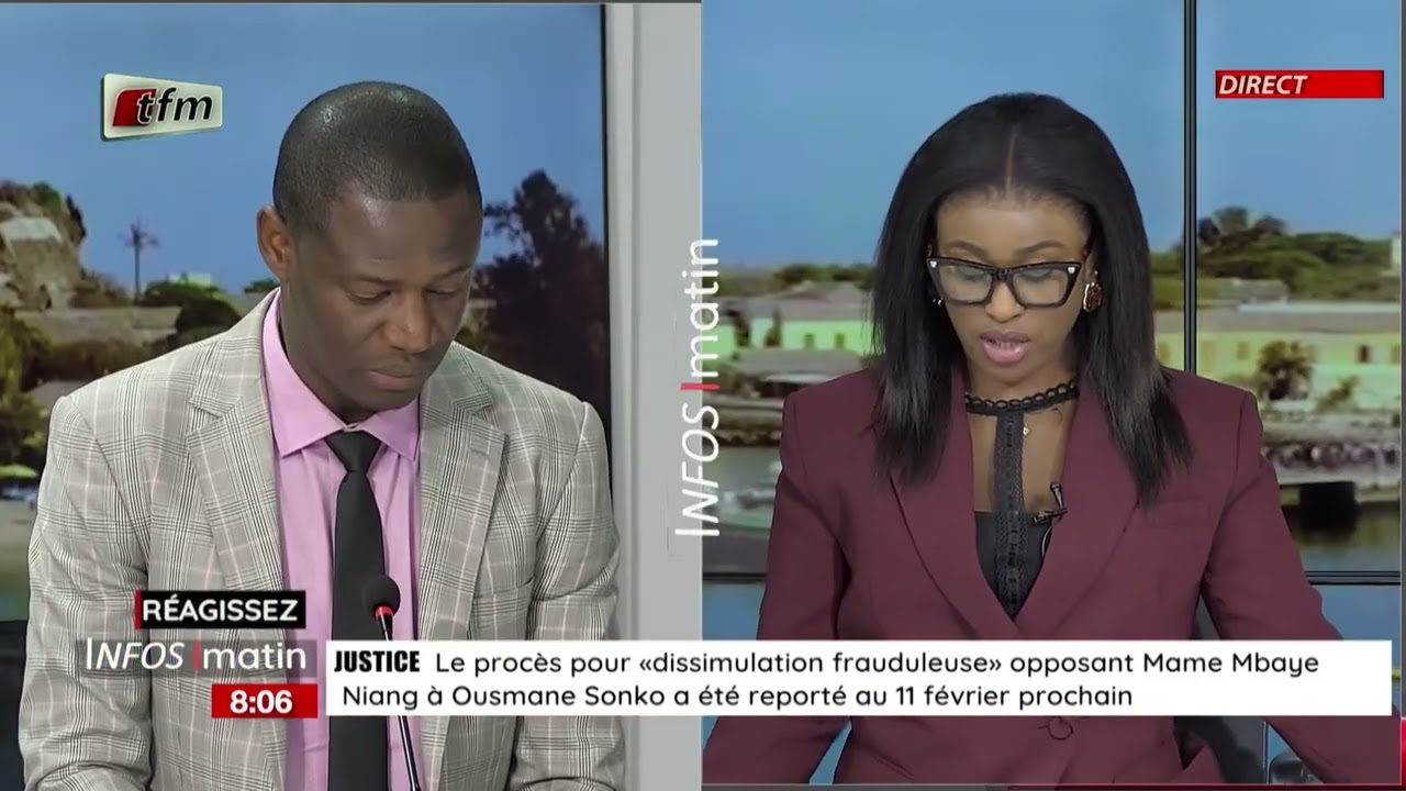 Actualités nationales avec Mamadou NDIAYE - Infos matin du 03 février 2026