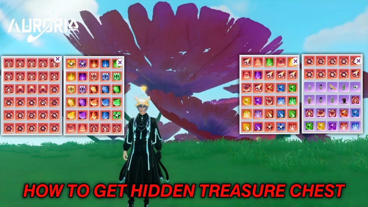 ALL RARE ITEMS IN HIDDEN TREASURE CHEST| AURORIA A PLAYFUL JOURNEY GAMEPLAY #24|