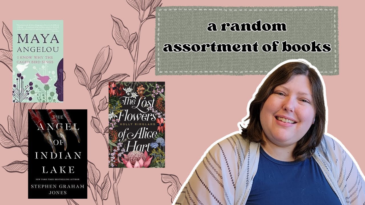 Getting through some owned books || a random reading vlog