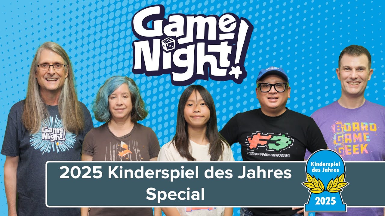 GameNight! 2025 Kinderspiel des Jahres Special