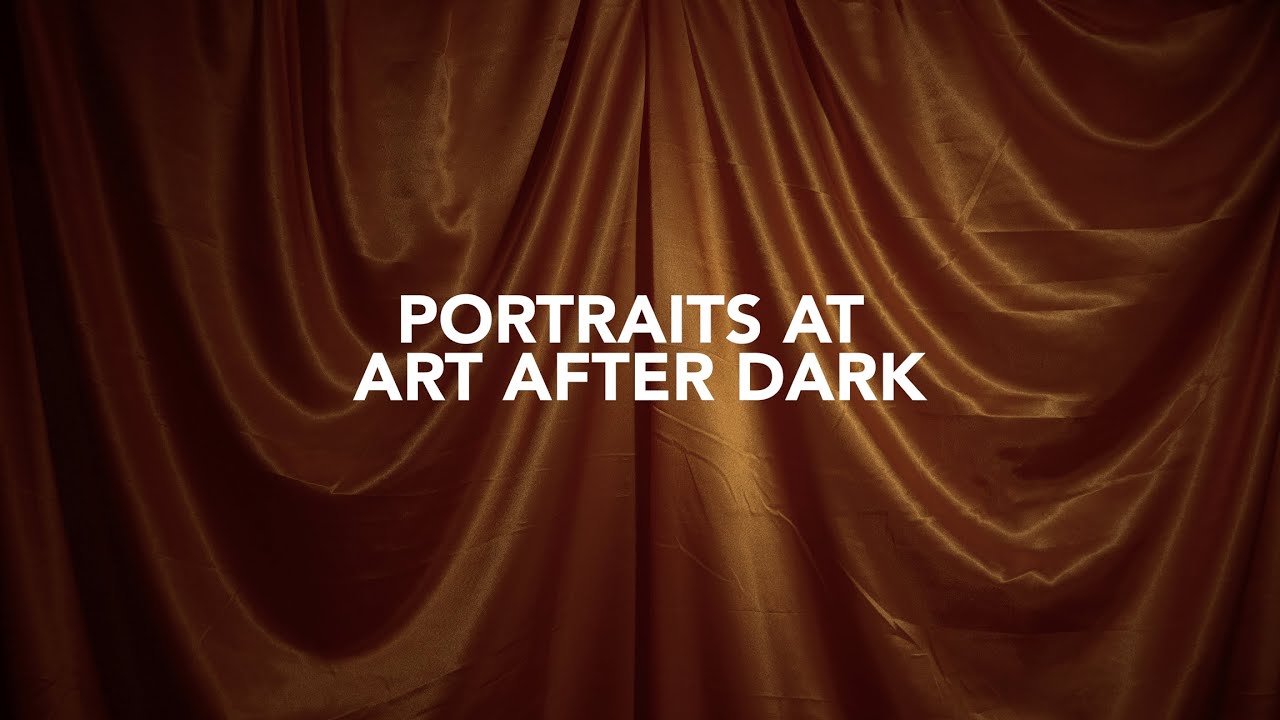 Taking Portraits at The Newark Museum of Art - Art After Dark