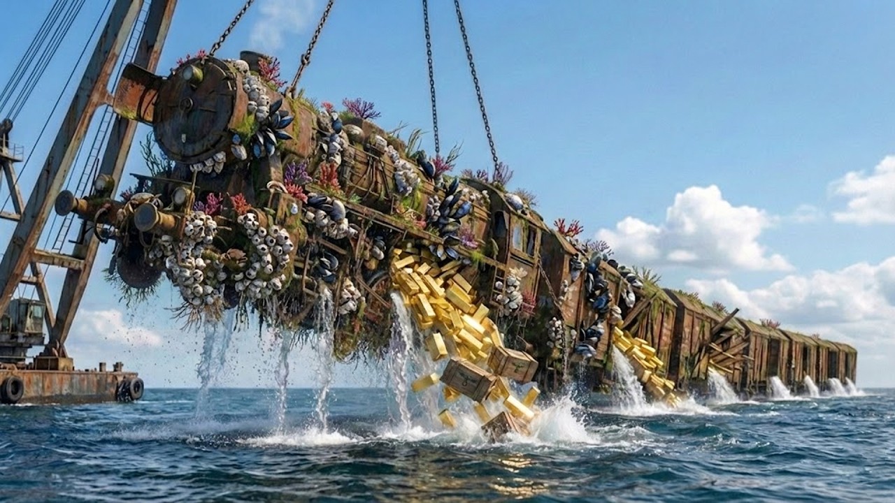 Deep Sea Treasure Discovery: Giant Machines Recover a Long-Lost Nazi Gold Ship