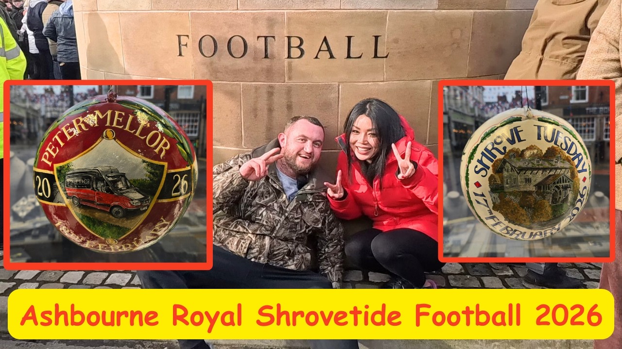 Ashbourne Royal Shrovetide Football 2026 Shrove Tuesday