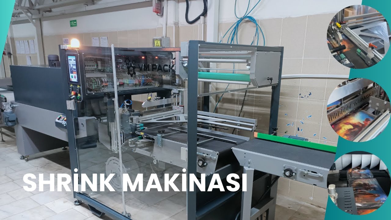 Shrink Makinası Tam Otomatik - Shrink Makinası - Puzzle Paketleme Makinesi