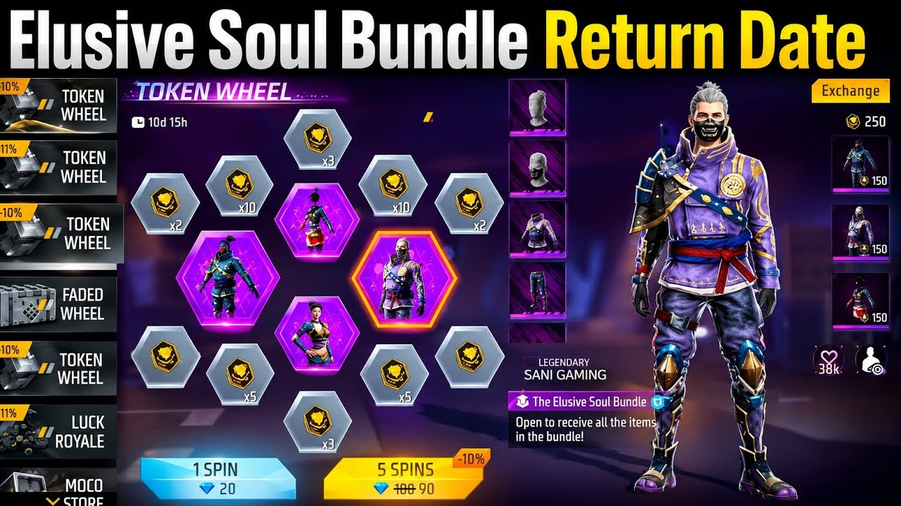 Elusive Soul Bundle Return Confirm Date 2026 💥😘