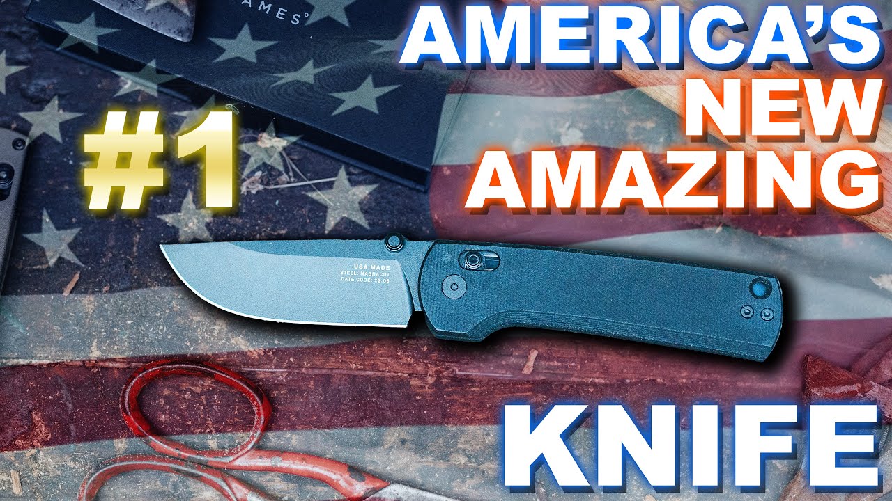 This Folding Knife BEATS Benchmade!? James Brand Kline Magnacut