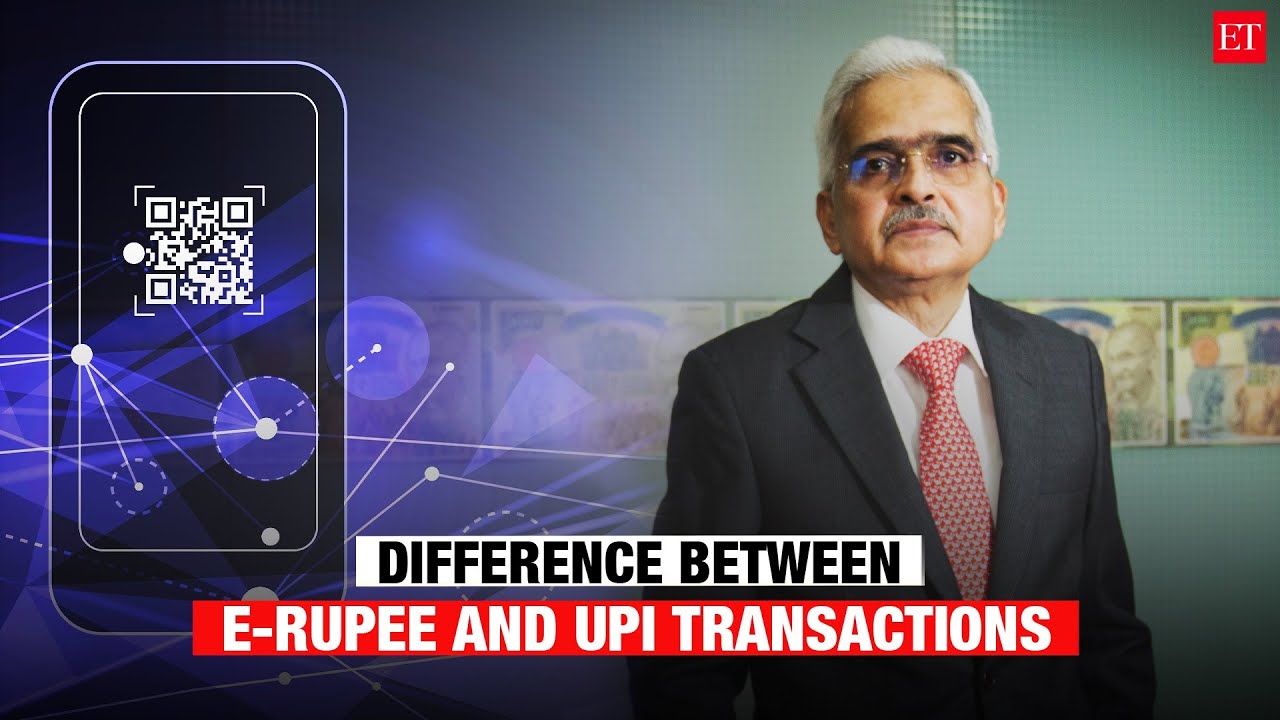 Difference between UPI and e-rupee transaction: RBI Governor&nbsp;explains