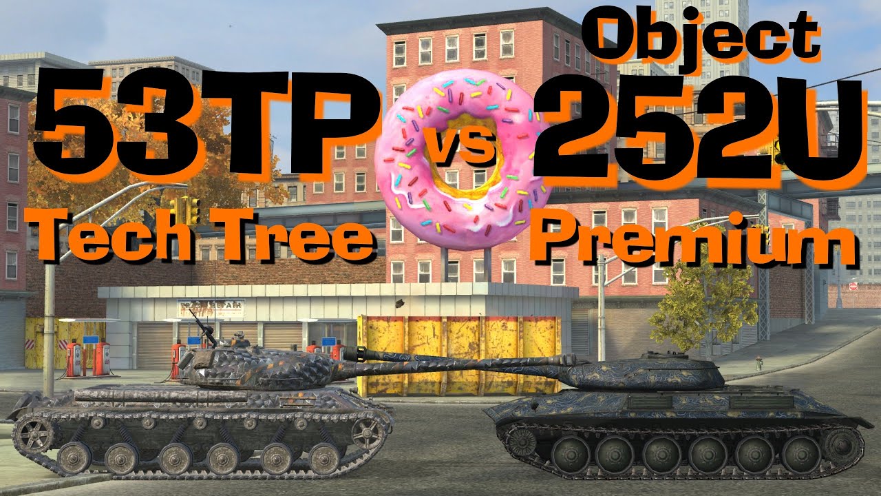 WOT Blitz Face Off || 53TP Markowskiego vs Obj 252U