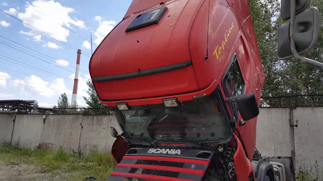 Скания 124.420, 2003 г.в., тягач 2