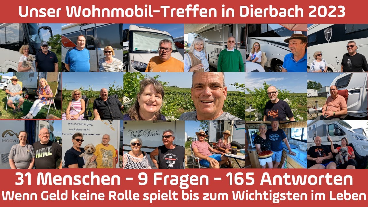 31 Camper - 9 Fragen - 165 Antworten - Wenn Geld keine Rolle spielt bis zum Wichtigsten im Leben