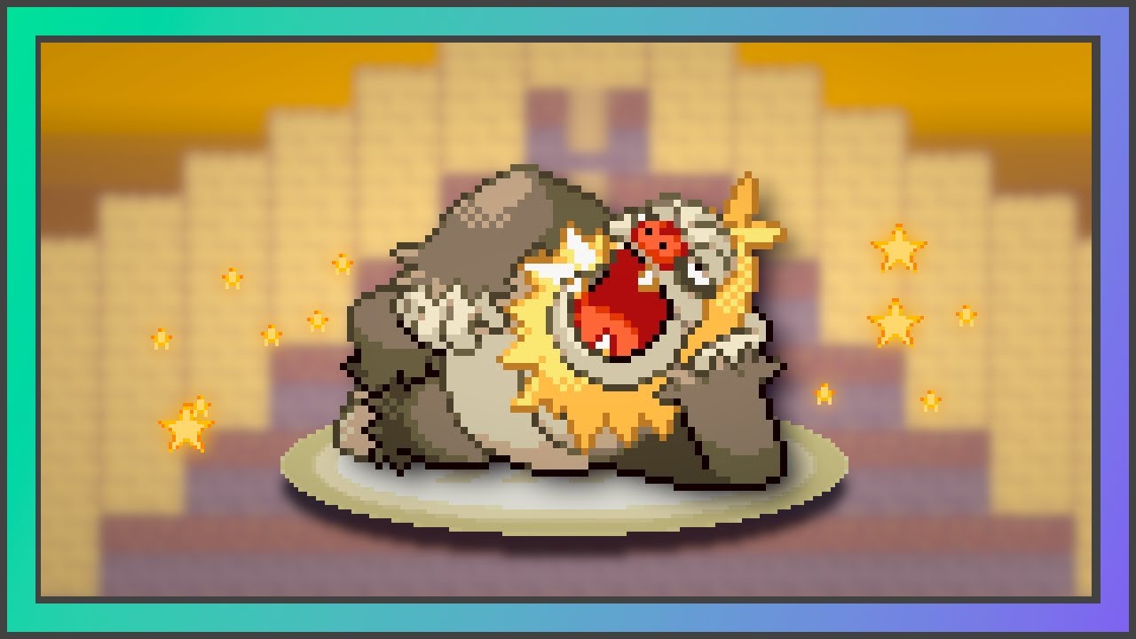 [LIVE] Shiny Slaking after 9608 REs in Emerald via Pomeg Glitch
