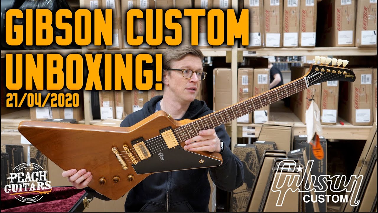 Gibson Custom Unboxing (21/04/2020) - Massive Gibson Custom Delivery!!