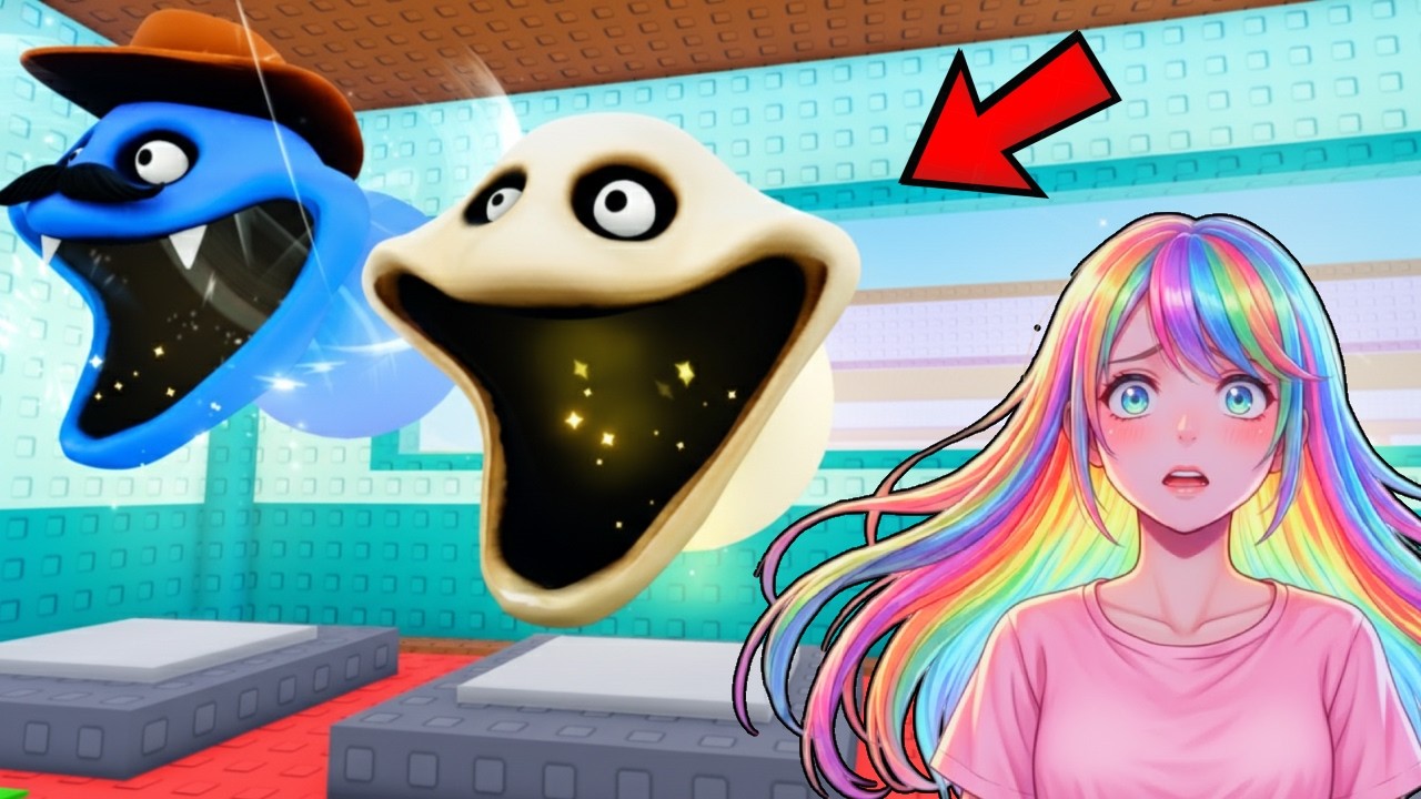 CAPTUREI uma HUNGRY WORMY no ROBLOX