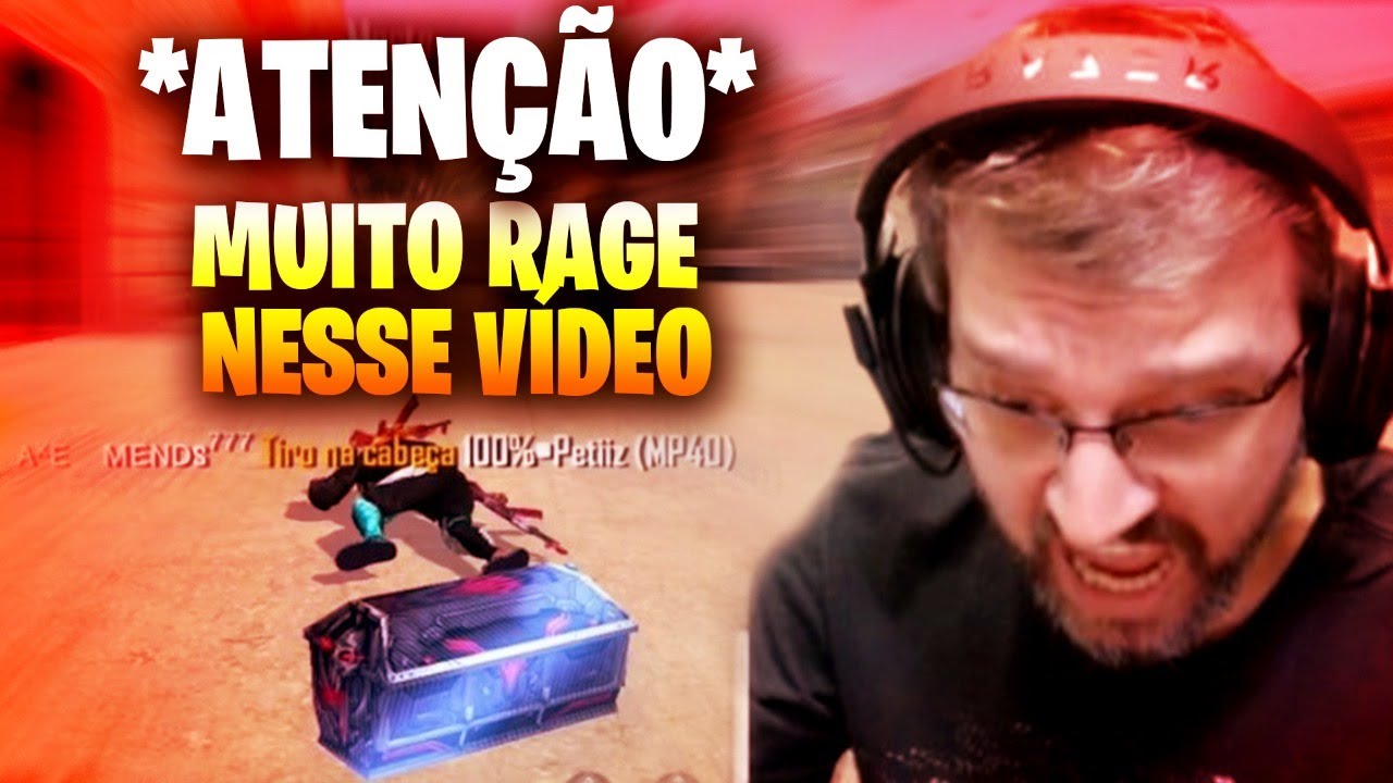 MUITO RAGE JOGANDO FREE FIRE - MELHORES E PIORES MOMENTOS