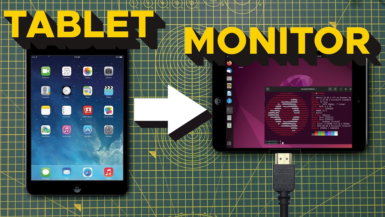 Ваш старый iPad или планшет Android в качестве внешнего монитора!