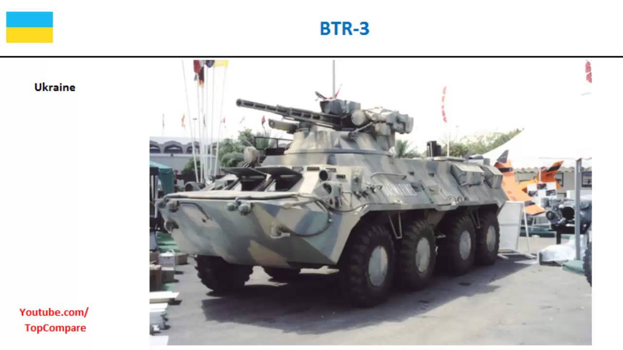 BTR-3 compared to BTR-80, Infantry Carrier Vehicle full specs