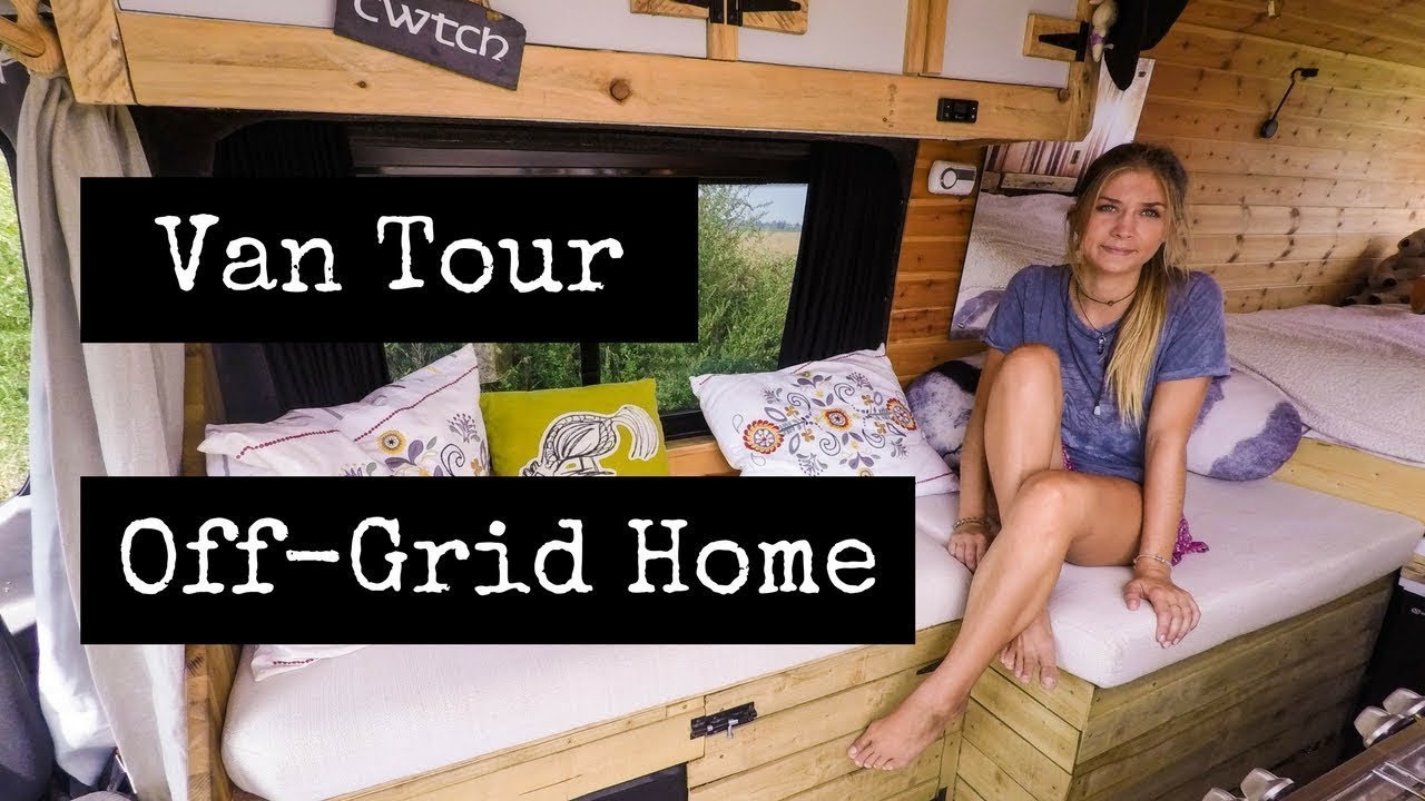 Sprinter Van Tour - (COMPLETE OFF-GRID) Home On Wheels!