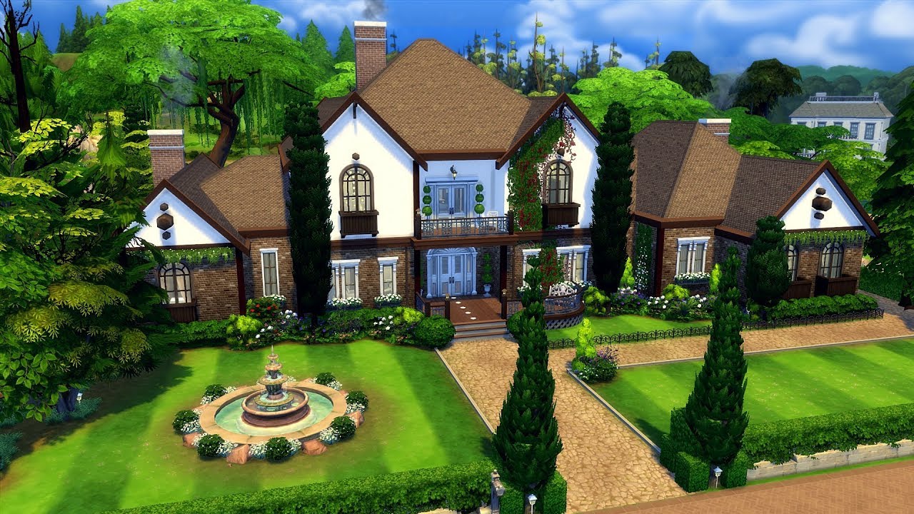 The Sims 4 || Speed Build || Adlington Manor