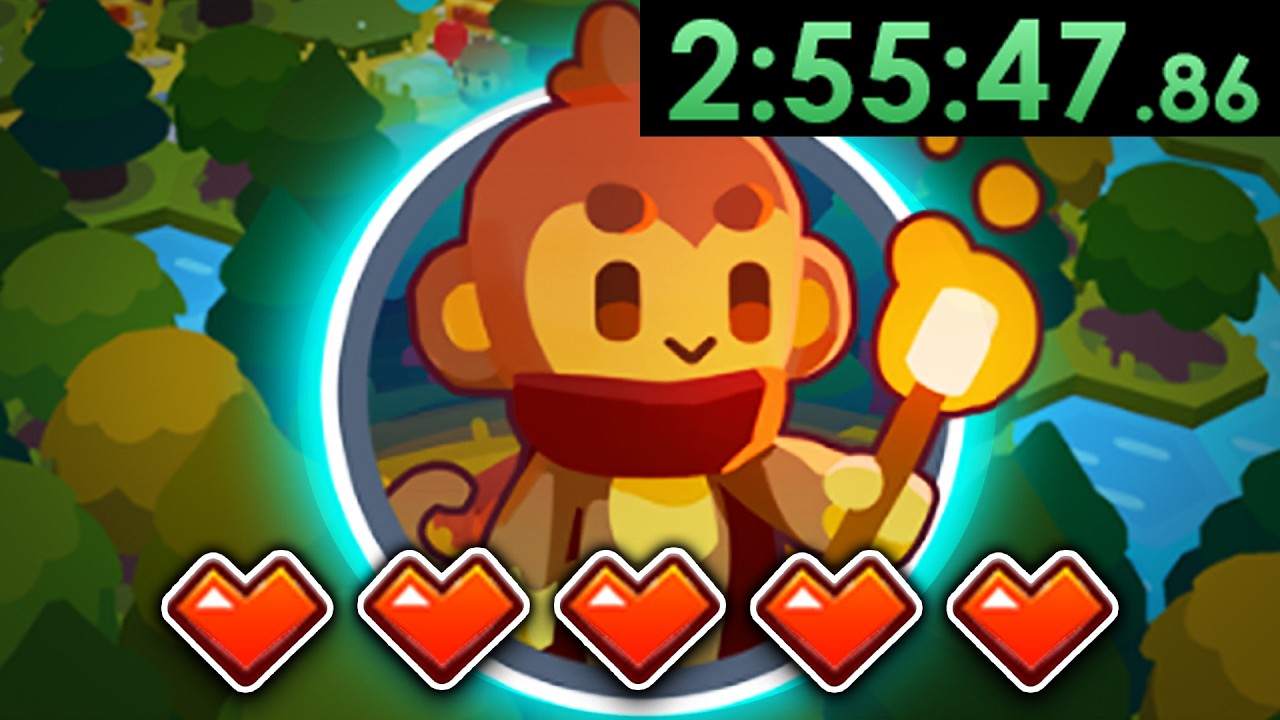 Bloons TD 6 Legends Speedruns are incredibly broken