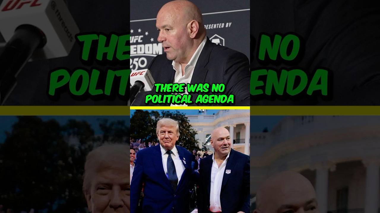 🇺🇸 Dana White Explains Why UFC Freedom 250 At The White House WAS NOT a Political Event